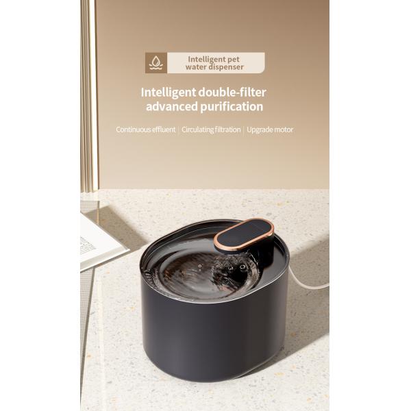 Dispensador de agua potable Revoluciona la hidratación de tu mascota con filtros sostenibles