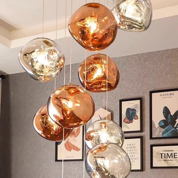 Postmodern Lava Chandelier Creative Clothing Store Bar Pendant Lamp Nordic Living Room Single-head Chandelier