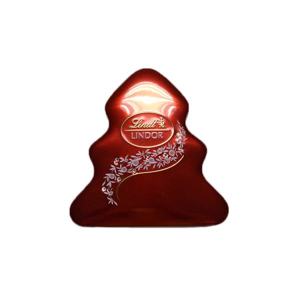 Irregular Tree Shape Cartoon Metal Box For Christmas Gift Packing 195*195*38Hmm