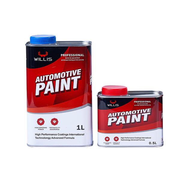 Durable Metallic Red Car Paint , Two Component Varnish Epoxy Paint Thinner