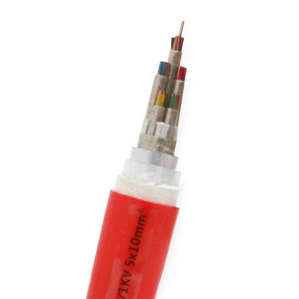 Retardante de Chama Flexível Mineral Isolado Condutor de Cobre Cabos Elétricos Impermeáveis