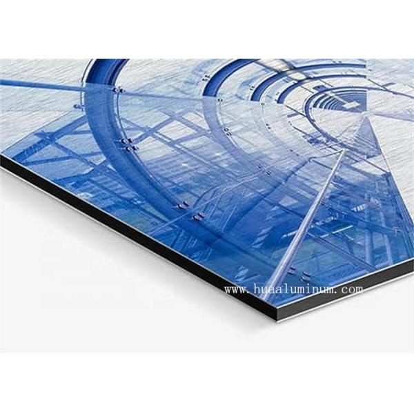 Non Resonance ACP Signage Board , 1500mm Aluminium Panel Sheet For Restaurant