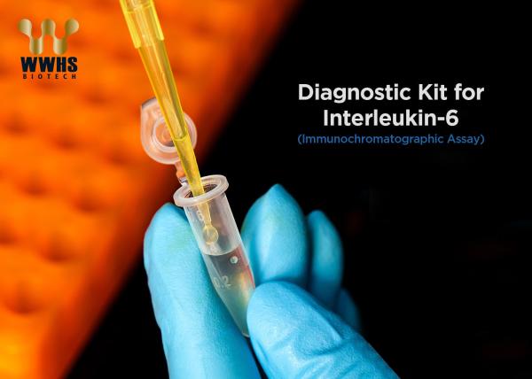 IL-6 Interleukin 6 Test Kit Inflammation Detection 800 Tests/hour 25 Test Package