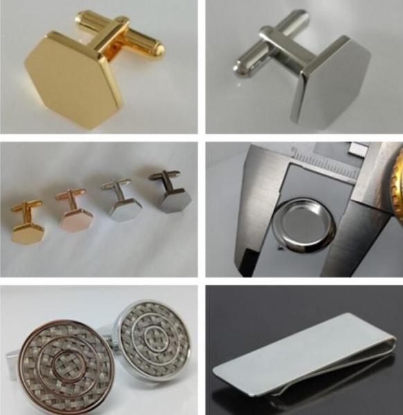 Hot creative unique metal zinc alloy cuff link sets men's shirt cuff link
