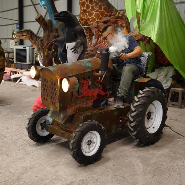 Nuevo animatrónico Tractor manejable Parque temático Parque de atracciones