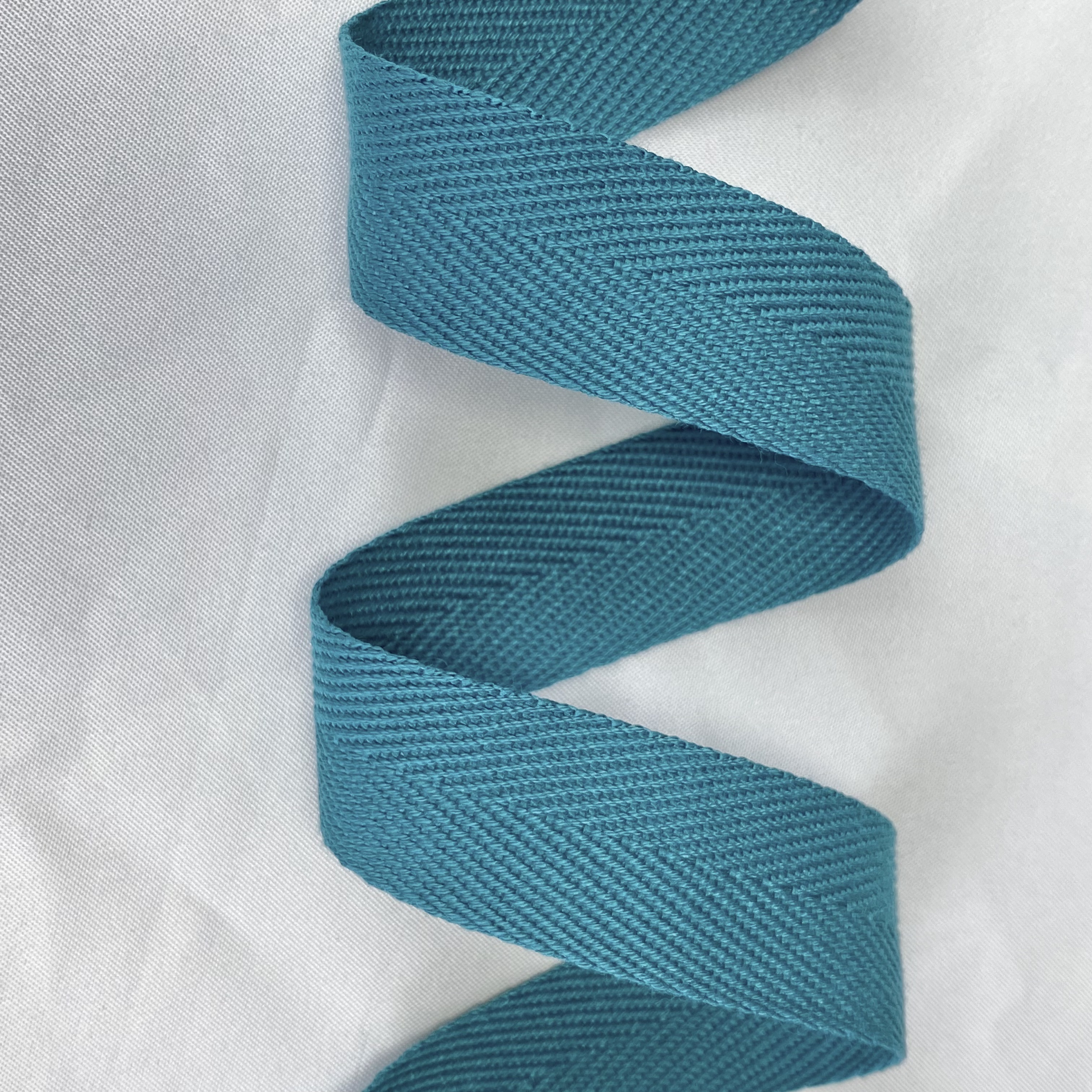 Herringbone polyester-cotton webbing Various colors Backpack strap Belt Handbag strap