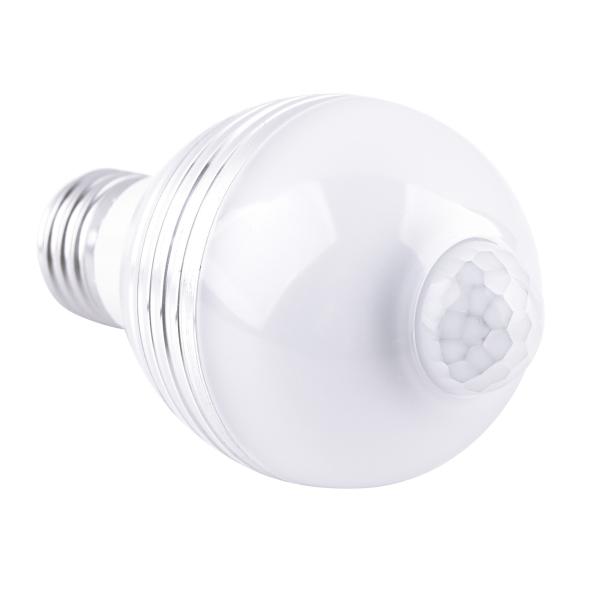 E26 PIR Motion Sensor Light Bulb 5W / 7W Motion Detection Lights