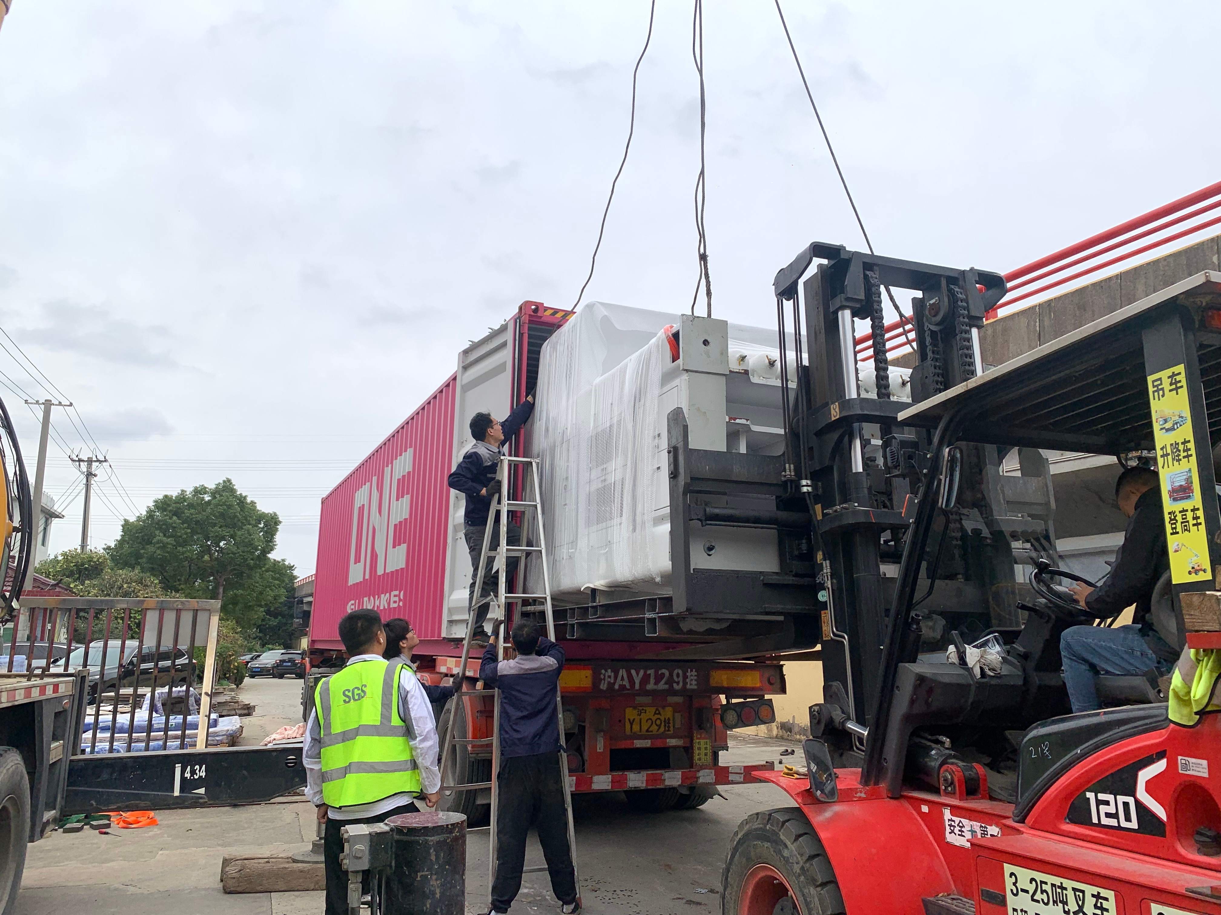 LK-T80 Aluminum Foil Making Machine Container H-Type Structure for Maximum Stability