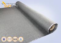 Material resistente de alta temperatura da cobertura do fogo de 650 C em um rolo contra o incêndio revestido grafite da cobertura do fogo do rolo 1.4mm