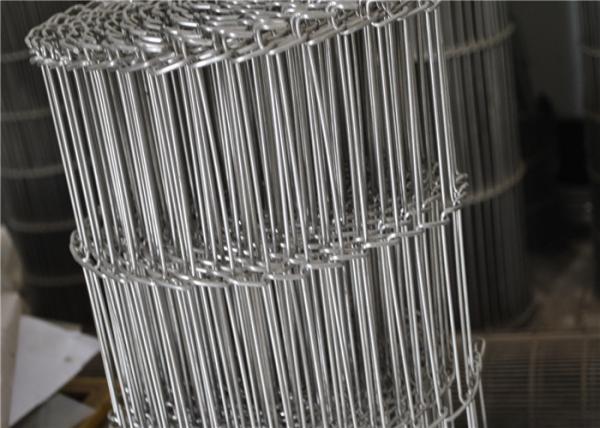 304 316 316L 430 310 Stainless Steel Wire Mesh Conveyor Belt With Chian Alkali Resistant