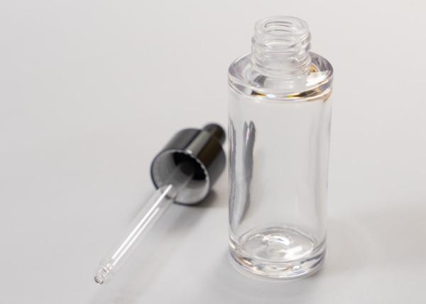 Deluxe White Double Wall Serum Container 3.4oz For Face Serum With Dropper