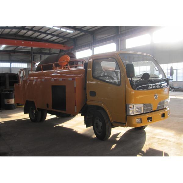 Тележка насоса сточной трубы давления трейлера 5000Л автоцистерны Донфенг 4кс2 небольшая высокая