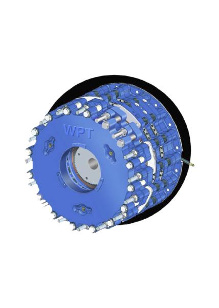 WCB / WPT Water Cooled Brakes Drawworks Parts WCB Eaton Airflex Auxiliary Brake
