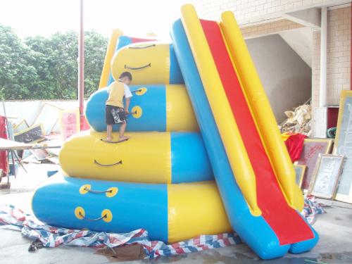 Leisure Inflatable Water Sports / Inflatable Water Tower with climbing