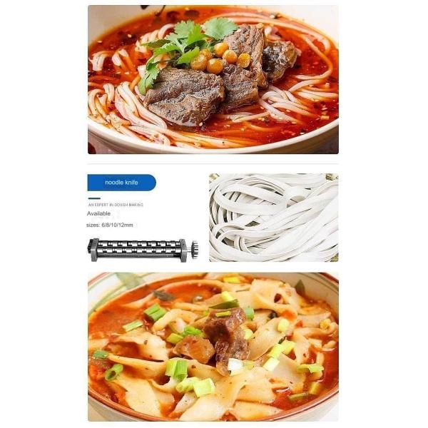 Electric Noodle Maker with 90 KG Capacity Customizable Pasta Machine by Needs Automatic