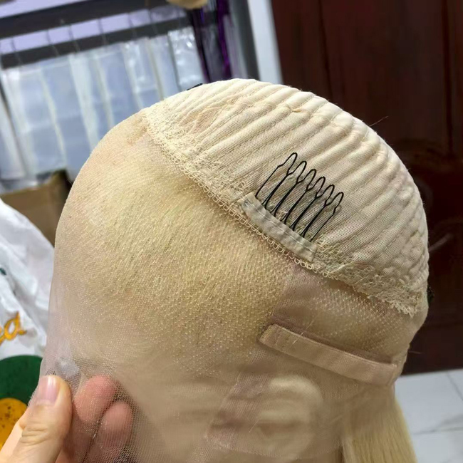 20inch Natural Wave 6# 10#12# Colored Front Lace Wig Customized Human Hair Lace Wig