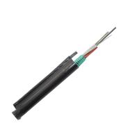 24 ou 48 cabo de fibra ótica do núcleo GYTC8S exteriores aéreos, cabo ethernet da fibra