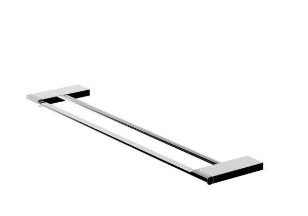 Double towel rail 82309,Square &chrome&Brass+Zinc1&Bathroom Accessories& Sanitary Hardware