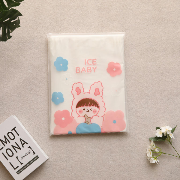 Thickened PE Cartoon Kindergarten Clothing Ziplock Bags with Gravure Printing for Socks and Shoes Storage