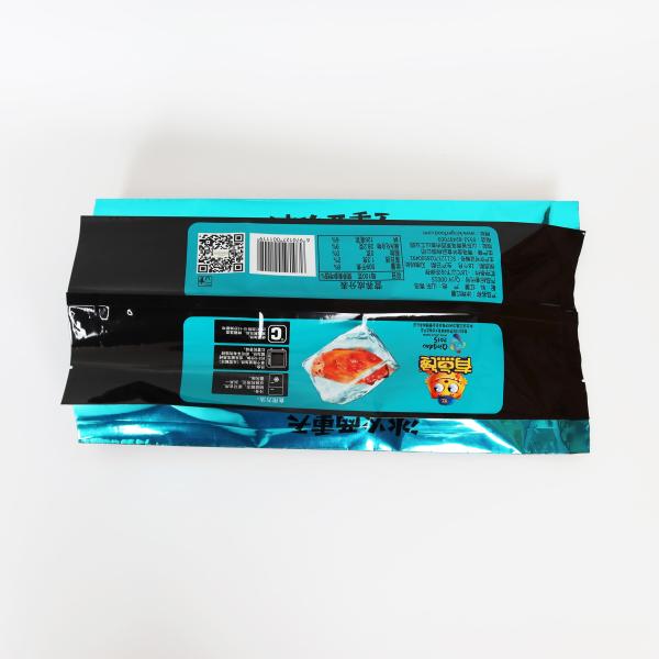 Custom Bags Food Packaging Back Seal Pouch For Frozen Food Sweet Potato Food Packaging Bags