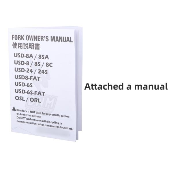 Dnm USD-6S Fat 26er Inverted Fat Bike Suspsension Fork Mountain Bike Fork