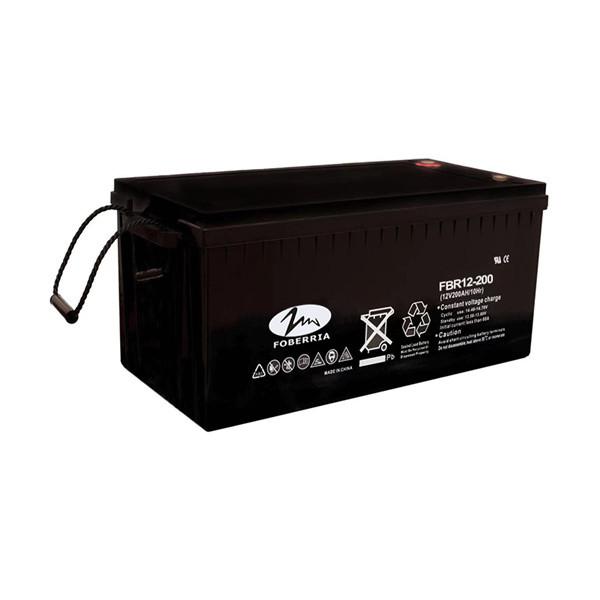 59.5kg 60A 1600A Maintenance free Lead Acid Battery 12v 200ah Gel Battery For Street Light