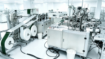 Fully Automatic 1+2 Face Mask Making Machine | High-Speed Production Line