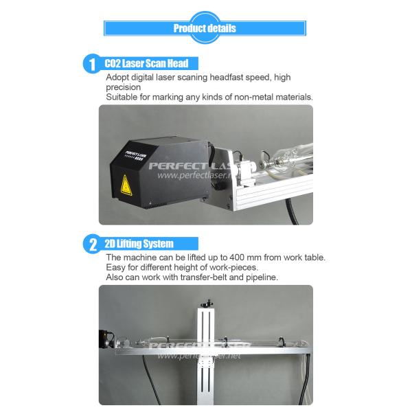 Автоматическое оборудование маркировки лазера водяного охлаждения 380В/50ХЗ для пластиковой бутылки