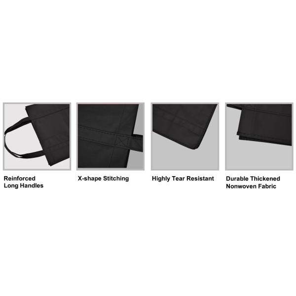 Reusable Grocery Bags，Large Washable Foldable Shopping Bags，Heavy Duty Tote Bags With Reinforced Handles