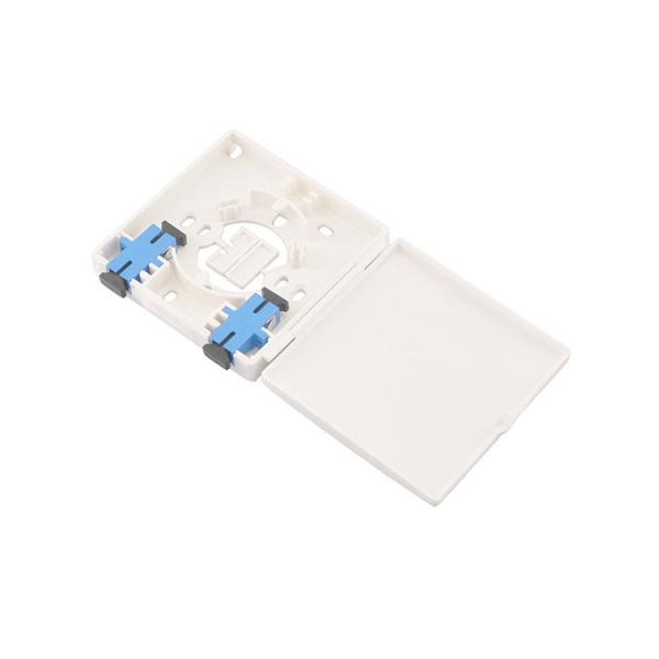 86mm Fiber Optic Wall Box ABS Fiber Termination Box Wall Mount