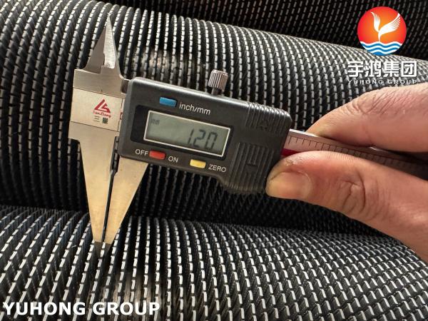 ASTM A335 P11 HFW ソリッドフィンチューブ（発電所用）16-219mm