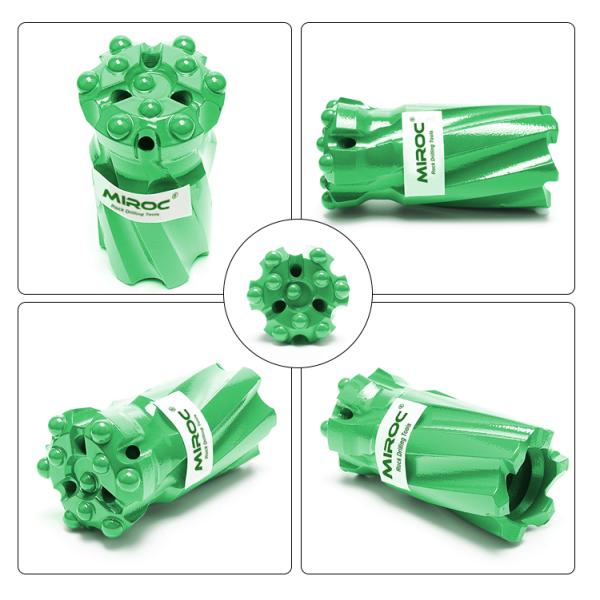 ST68 127mm Retractable Drill Bit with Drop Center Mining Drill Bits for Drilling Loose Broken Rock