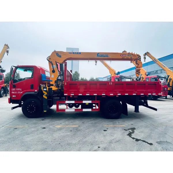 Best-Selling 4X4 Car Crane Truck and 8t Straight Arm Car Crane Truck