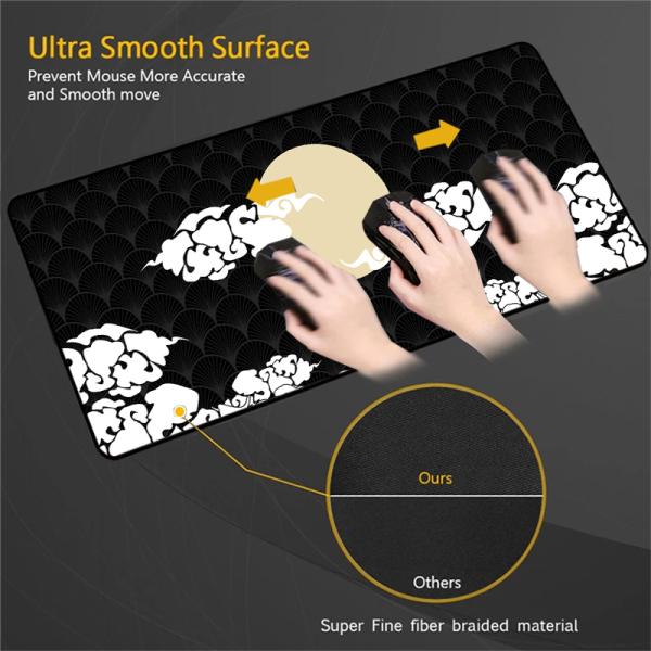 Gaming Desk Mats Personalized Design Rectangular E-Sports Game 2Mm 3Mm Thick Custom Mousepad