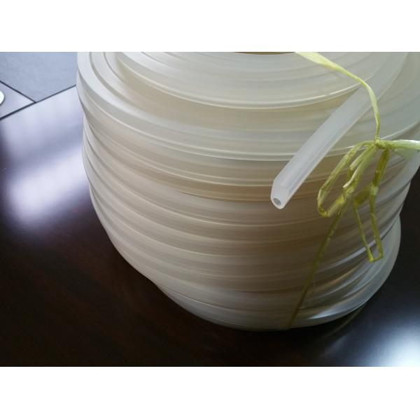 Red Translucent Silicone Profile 3-4mm Wall Thickness Shore A 60