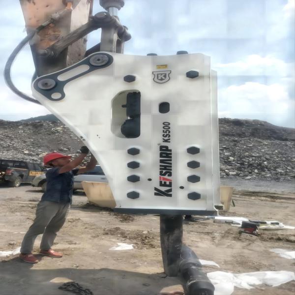 50-60Ton Wear Resistant Heavy Hammer Hydraulic Breaker For Construction