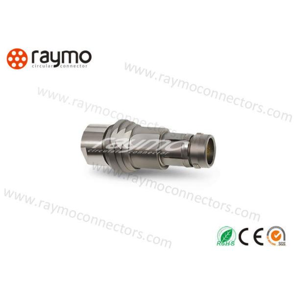 Straight Plug Industrial Circular Connectors, Industry Standard Power Connector 0U 1U Shell Size