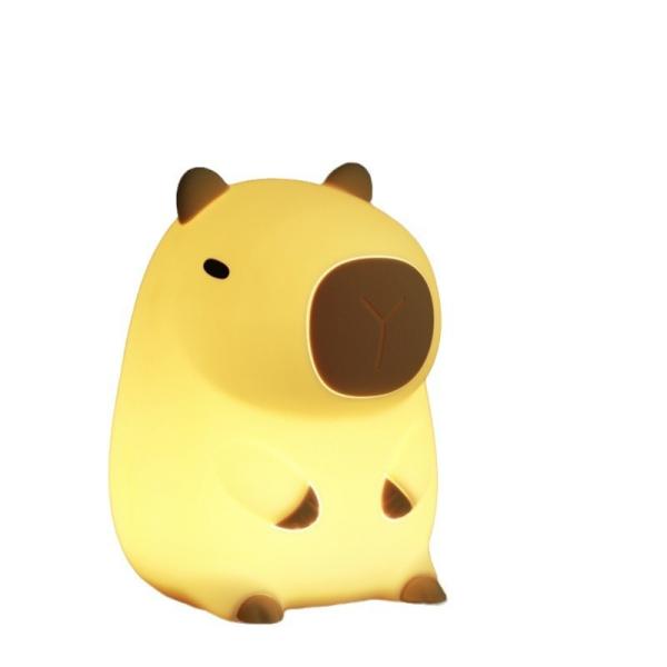 Нетоксичный платиновый силиконовый светодиодный ночной фонарь для офиса и школы