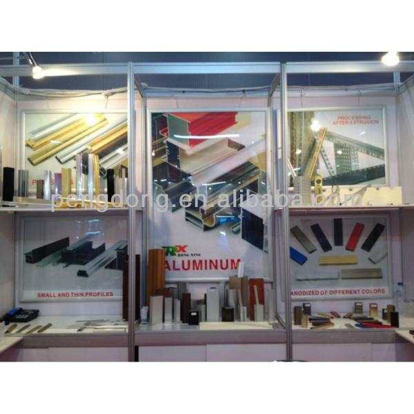 6061 Wood Finish Aluminium Profiles Door Frame Extrusion For Hotel Villa