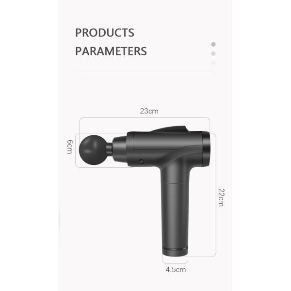 30 Speed Fascia Massage Gun Deep Tissue Percussion Massage Gun Touch Screen