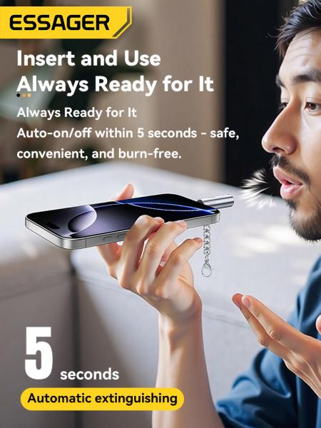 ESSAGER ES-OTG26 OTG点灯器 携帯USBタイプC電気点灯器