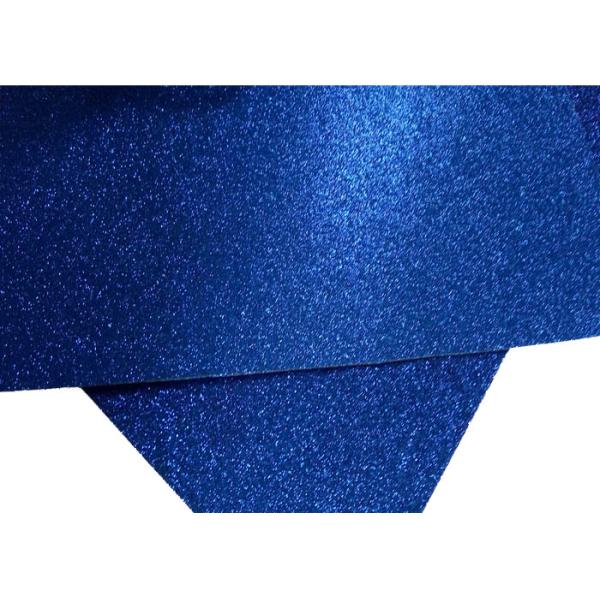 Blue Diy Handwork Craft Glitter Card Paper Christmas Decoration KTV Wallpaper