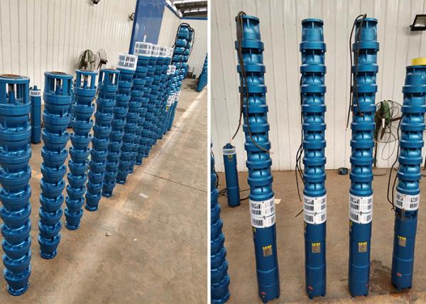 Bomba de água submersível de poços profundos de 45kw 60hp para irrigação / sistema de abastecimento de água