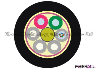 Non Armored GYFTY Fiber Optic Cable , Water Resistant Fiber Optic Network Cable 