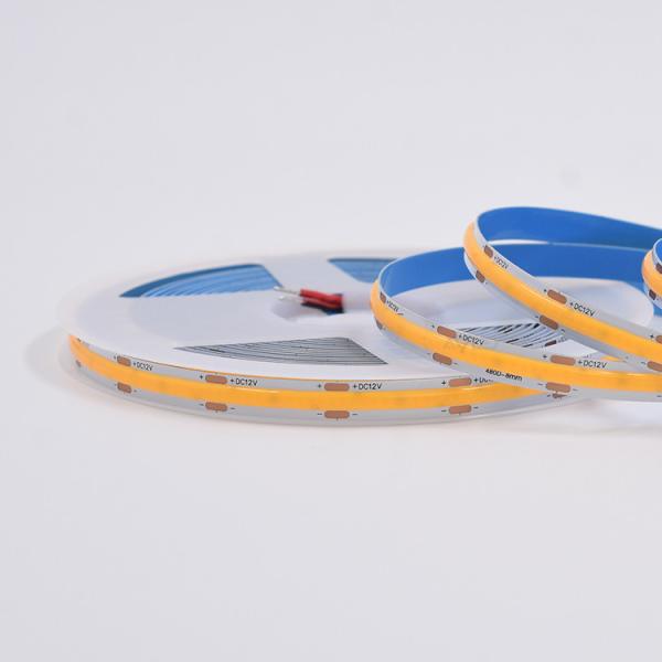 LED Strip Light 16.4ft/5m DC12V High Density 480 LEDs/M COB Light Strip Non-Waterproof LED Tape Light For Living Room
