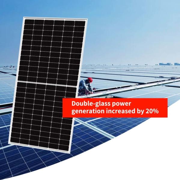 530W Solar Panel Renewable Energy 1500 Vdc Mono Crystalline Panel Reliable