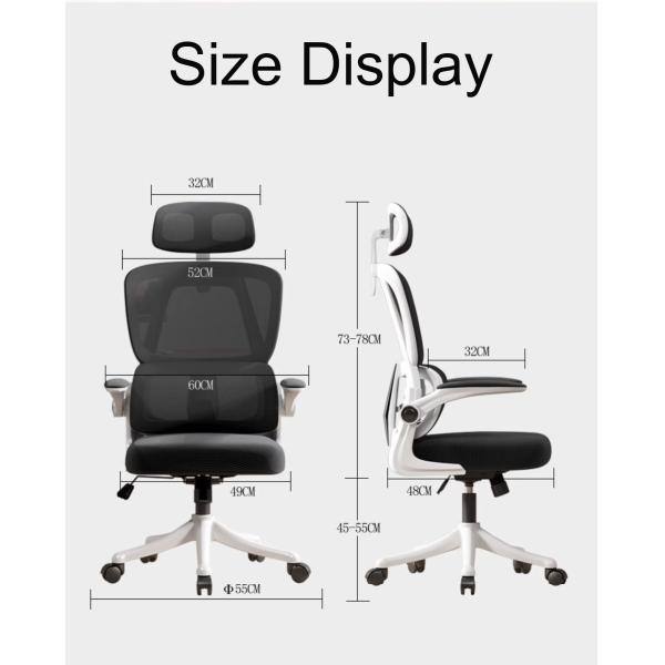 360 Degree Rotation Ergonomic Chair The Ultimate Seating Solution for Home and Office