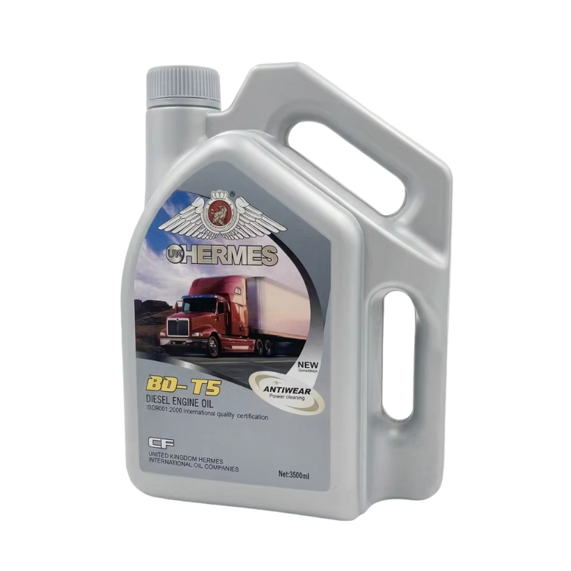 BD-T5 API CF Premium Heavy-Duty Diesel Engine Oil 4L Pack for OEM Private Label Programs