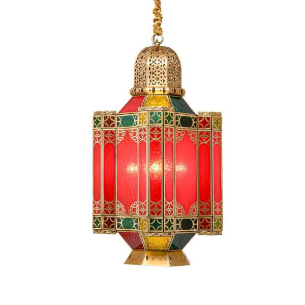 Brass Large Vintage Copper Ceiling Light For Arab Living Room