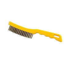 Ceramic Anilox Roller Cleaning Stainless Steel Brush  0.076mm Accuracy Steel Scrub Brush